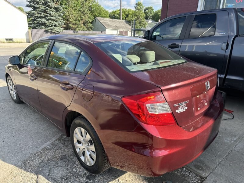 2012 HONDA CIVIC SEDAN AUTOMATIC NEW SAFETY CLEAN TITLE