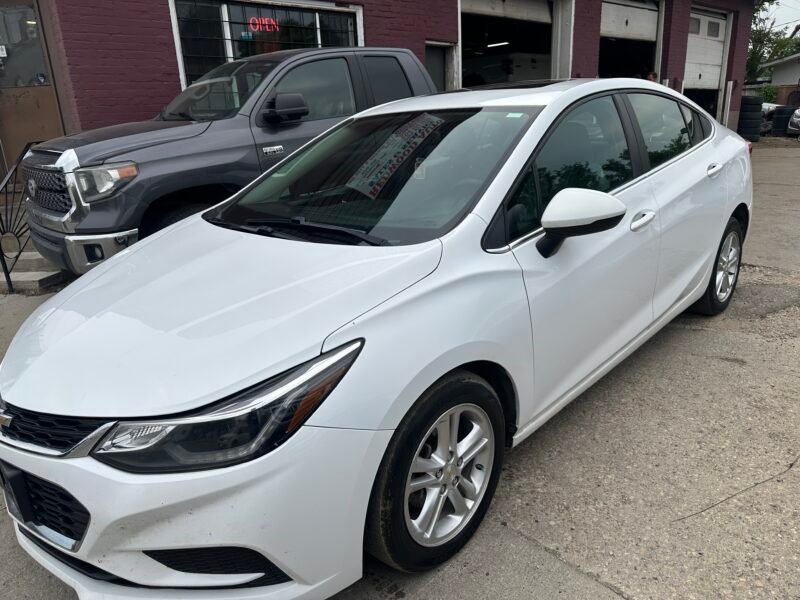 2017 Chevrolet Cruze LT SEDAN AUTOMATIC NEW SAFETY CLEAN TITLE